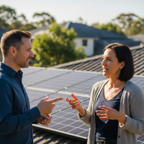 Paneles solares comunidad energética España