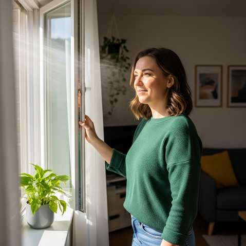 casa con ventilación natural eficiente