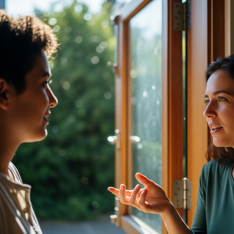 ventilación natural en hogar